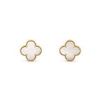 [Clover Jewelry]クローバー ミニ ゴールド イヤリング