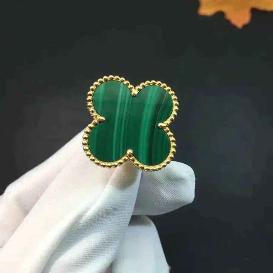 [Clover Jewelery]CLOVER MALACHITE RING