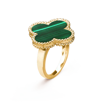 [Clover Jewelery]CLOVER MALACHITE RING