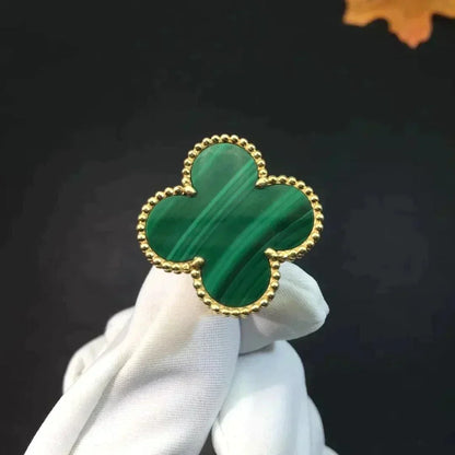 [Clover Jewelery]CLOVER MALACHITE RING