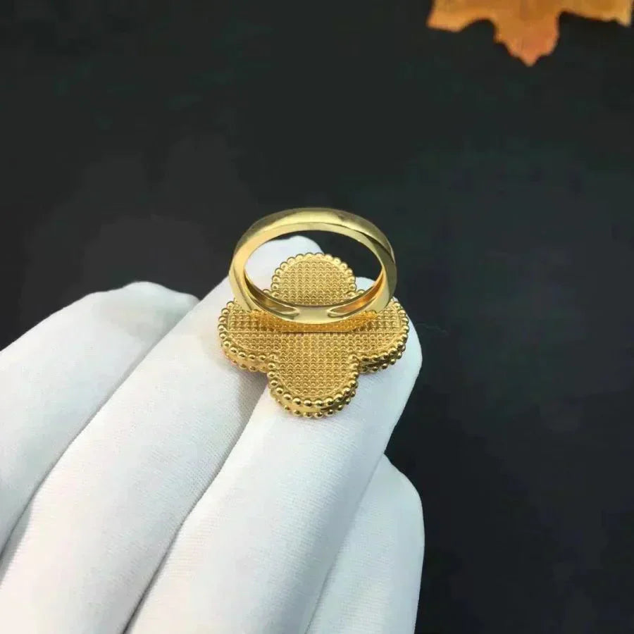[Clover Jewelry]CLOVER MALACHITE RING