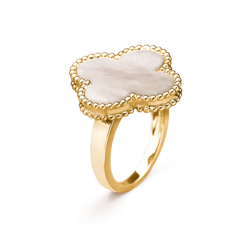 [Clover Jewelery]CLOVER WHITE MOP RING