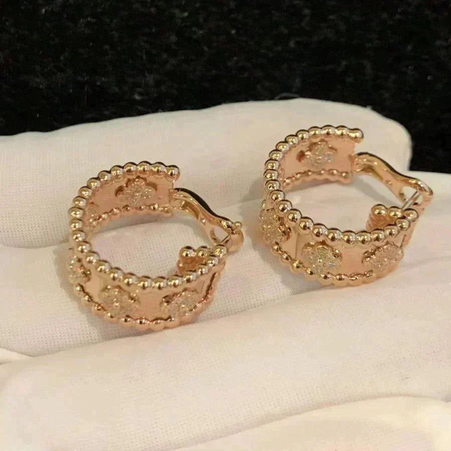 [Clover Jewelery]PERLEE DIAMOND EARRINGS