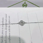 [Clover Jewelry]クローバー 一輪のブレスレット シルバー