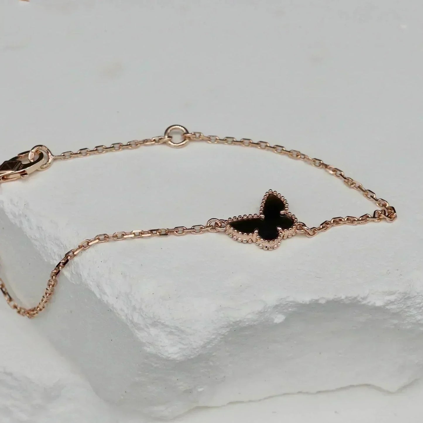 [Clover Jewelery]BUTTERFLY ONYX  BUTTERFLY BRACELET