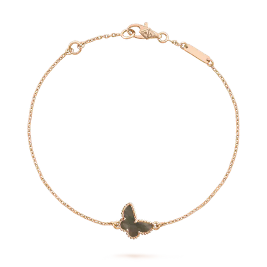 [Clover Jewelery]BUTTERFLY ONYX  BUTTERFLY BRACELET