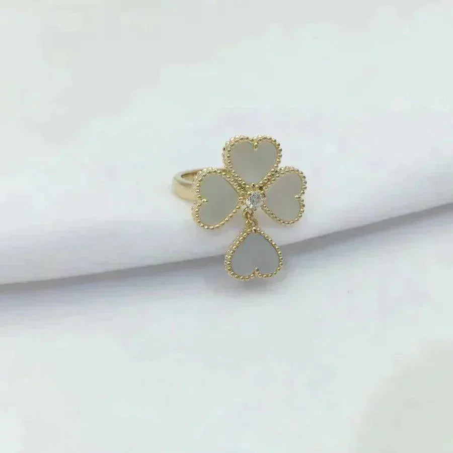 [Clover Jewelry]SWEET CLOVER 白蝶貝リング