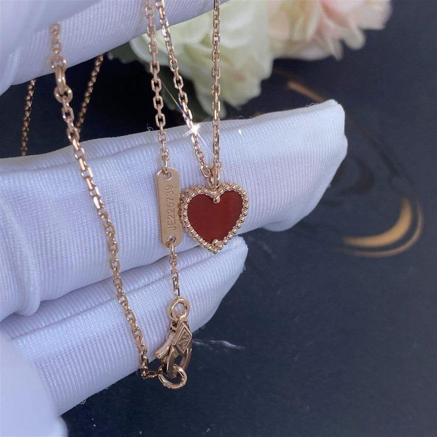 [Clover Schmuck]SÜSSES KLEEB LÖWE ACHAT HERZ HALSKETTE