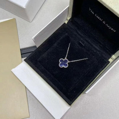 [Clover Jewelery]CLOVER 15MM PIETERSITE NECKLACE SILVER