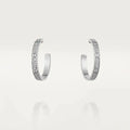 [Clover Schmuck]LIEBES-DIAMANT-SILBER-CREOLENOHRRINGE