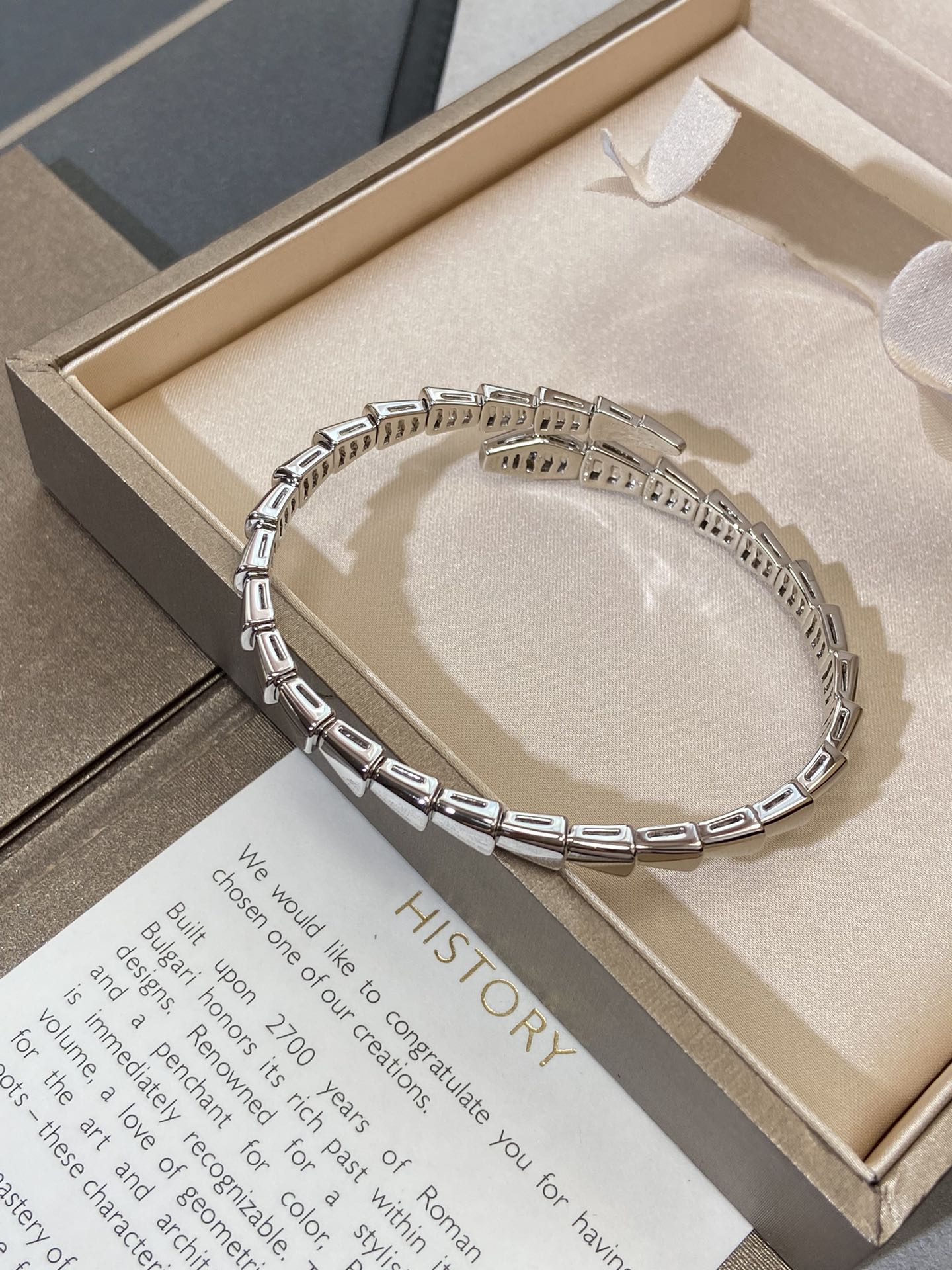 [Clover Jewelry]SERPENTI VIPER SILVER BRACELET