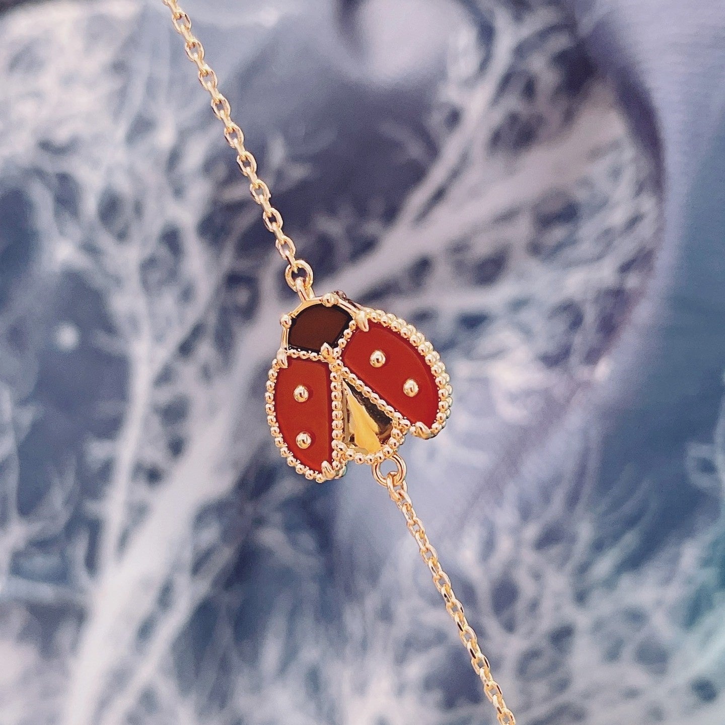 [Clover Jewellery] Armband „Lucky Spring“ mit 1 Motiv, Roségold