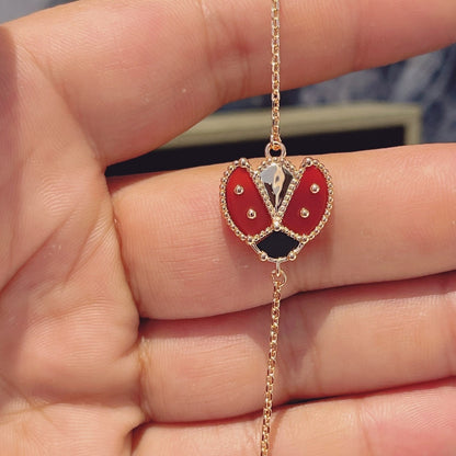 [Clover Jewellery] Armband „Lucky Spring“ mit 1 Motiv, Roségold