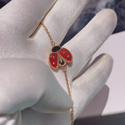 [Clover Jewellery] Armband „Lucky Spring“ mit 1 Motiv, Roségold