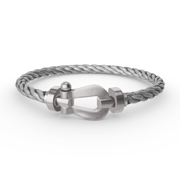 [Clover Jewelery]FORCE LARGE HORSESHOE NO DIAMOND BRACELET SILVER