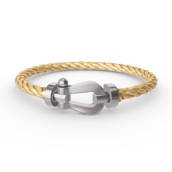 [Clover Jewelery]FORCE LARGE HORSESHOE NO DIAMOND BRACELET SILVER