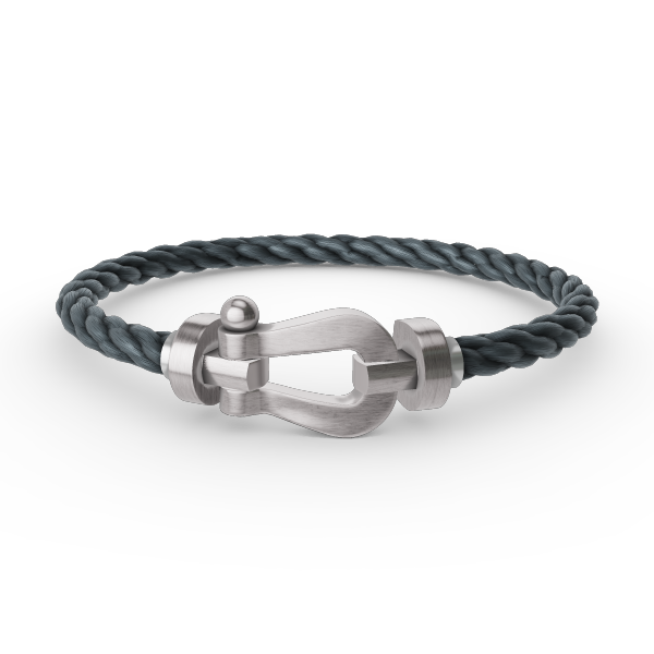 [Clover Jewelery]FORCE LARGE HORSESHOE NO DIAMOND BRACELET SILVER