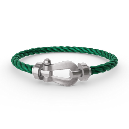 [Clover Jewelery]FORCE LARGE HORSESHOE NO DIAMOND BRACELET SILVER