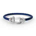 [Clover Jewelry]FORCE GROSSES HUFEISEN HALBDELPHIN-ARMBAND SILBER