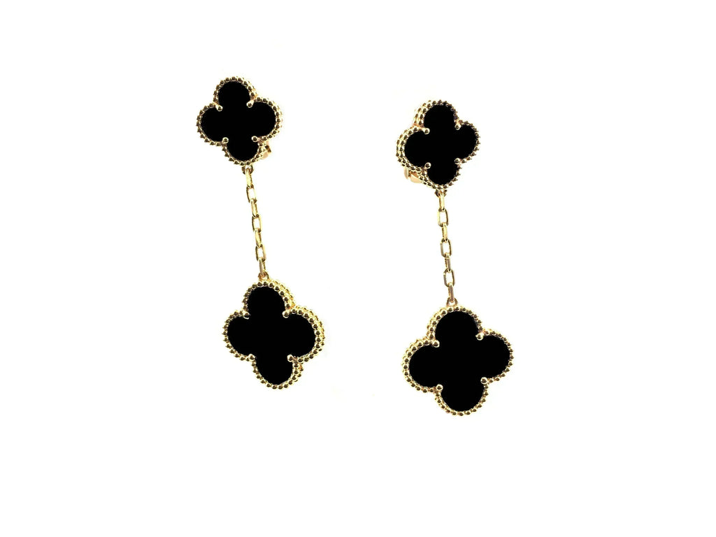 [Clover Jewelry]KLEEBRE-OHRRINGE 2 MOTIVE (MEHRFACHAUSWAHL)