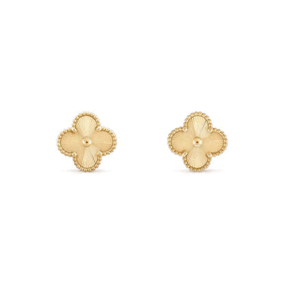 [Clover Jewelery]CLOVER MEDIUM 1 MOTIFS LASER EARRINGS
