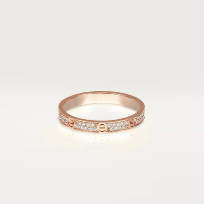 [Clover Jewelery]LOVE RING 2.65MM DIAMOND