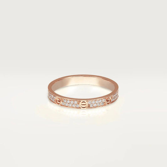 [Clover Jewelery]LOVE RING 2.65MM DIAMOND
