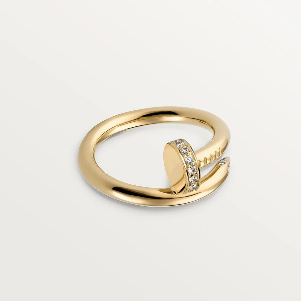 [Clover Jewellery]JUSTE RING 2,65 MM GOLD DIAMANT