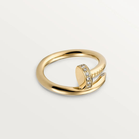 [Clover Jewelery]JUSTE RING 2.65MM GOLD DIAMOND