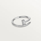 [Clover Jewelry]JUSTE RING 1.8MM SILVER DIAMONDS
