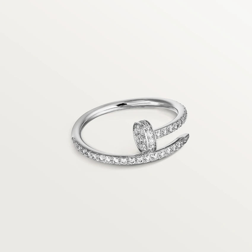 [Clover Jewellery]JUSTE RING 1,8 MM SILBER DIAMANTEN