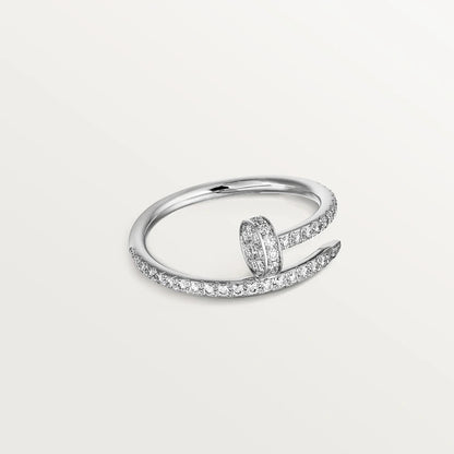 [Clover Jewellery]JUSTE RING 1,8 MM SILBER DIAMANTEN