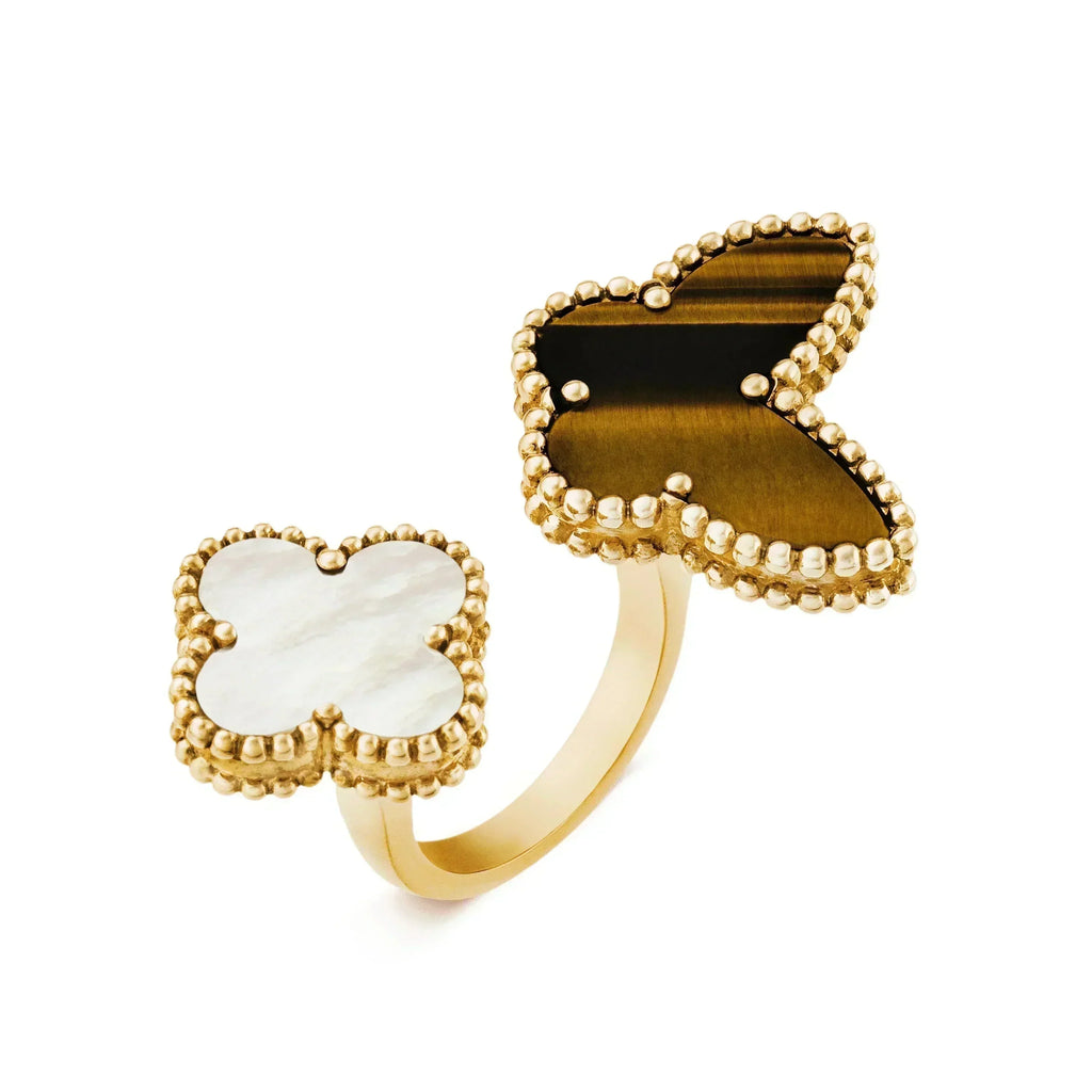 [Clover Jewelry]LUCKY BETWEEN THE FINGER RING