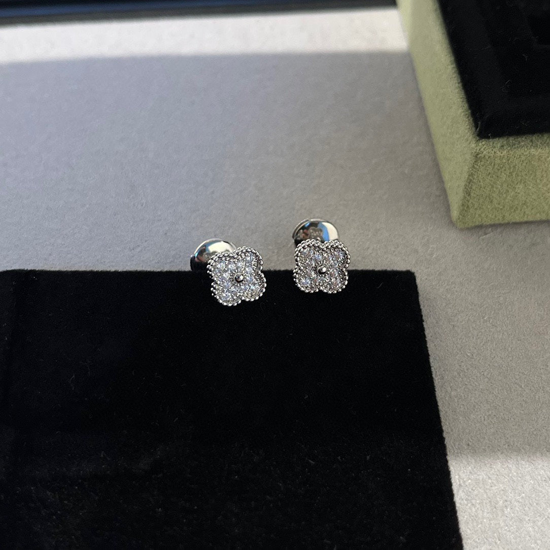 [Clover Jewelry]CLOVER MINI DIAMANT OHRSTECKER