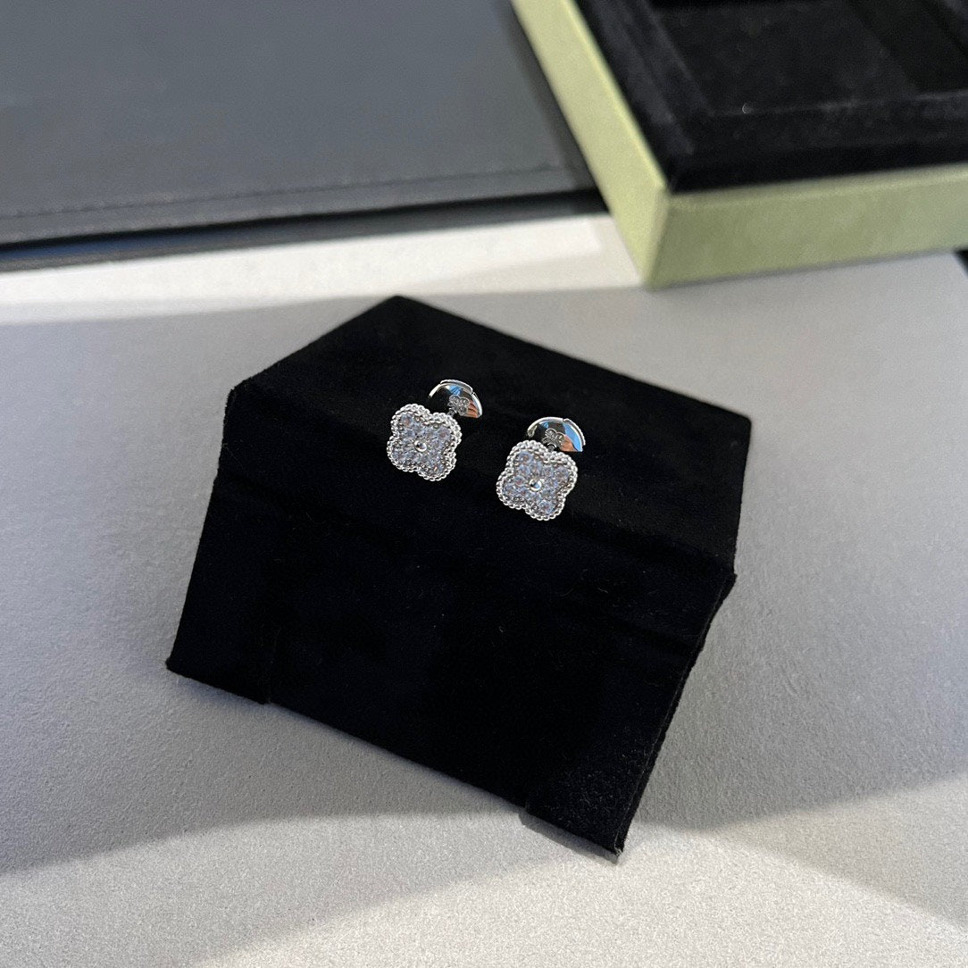 [Clover Jewelry]CLOVER MINI DIAMANT OHRSTECKER